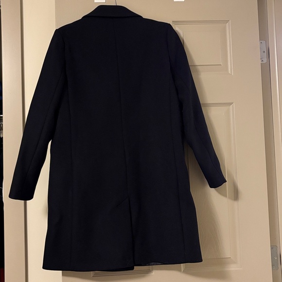 NWT Sezanne Johnson Coat Navy Size 8 - Picture 7 of 13